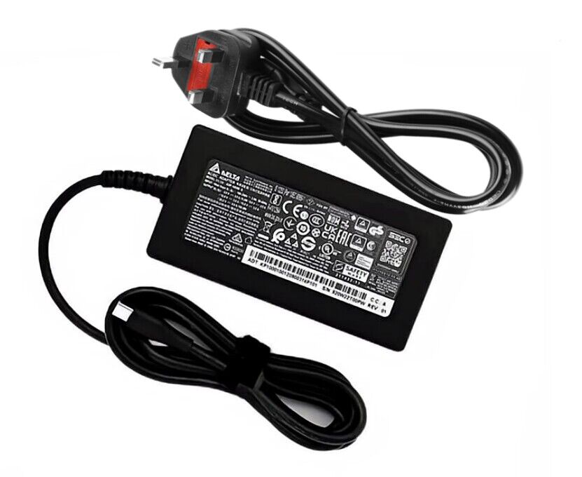 (image for) Genuine 100W USB-C Acer ADP-100XB B AC Adapter Charger + Cable