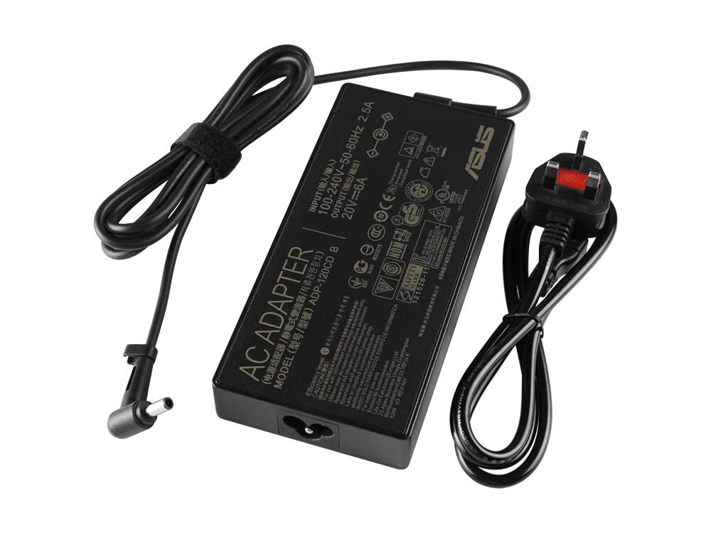 (image for) Genuine 120W 20V 6A Asus 0A001-00860000 Adapter Charger + Power Cord