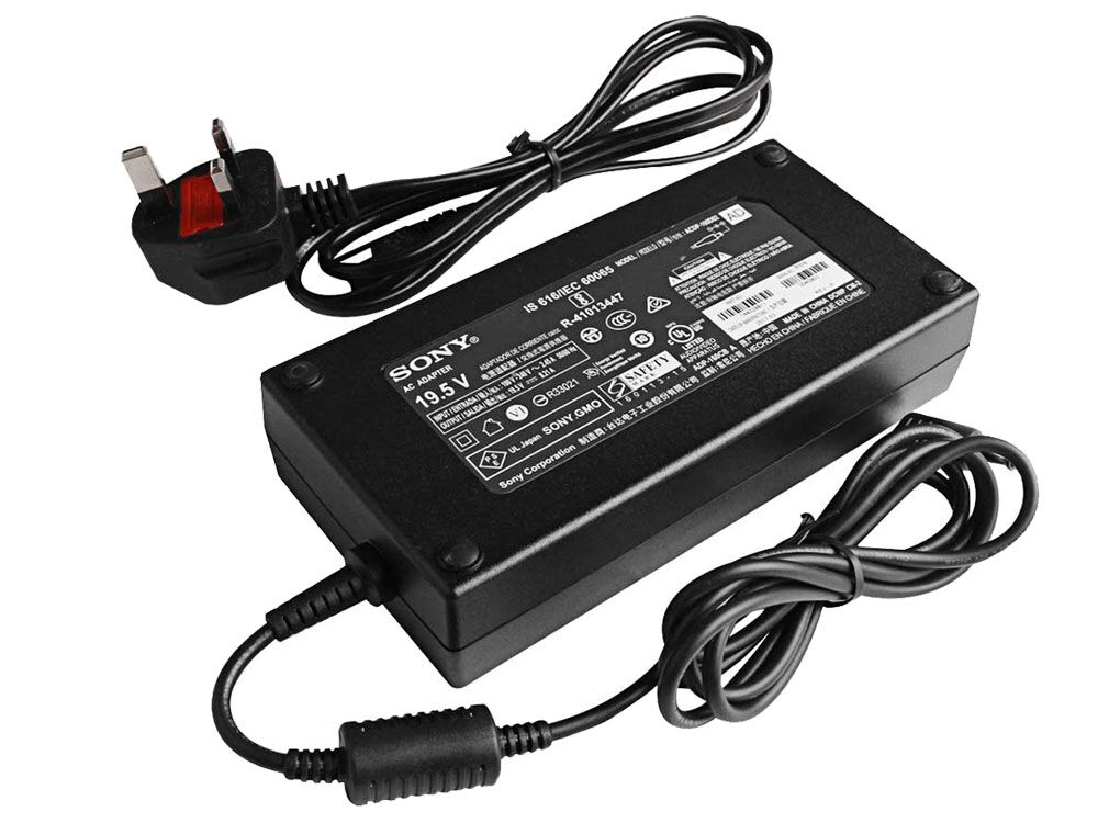 (image for) Genuine 160W 19.5V 8.21A Sony 1-493-002-11 Adapter Charger + Power Cord