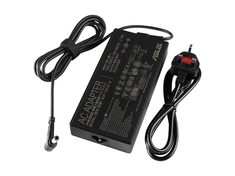 (image for) Genuine 120W 20V 6A Asus 04G265003420 Adapter Charger + Power Cord