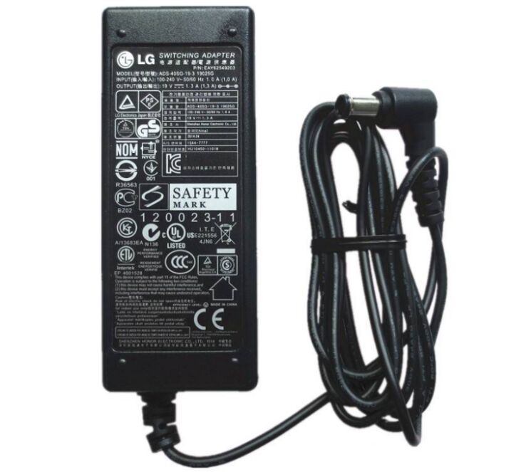 (image for) Genuine 19V 1.3A 25W LG 19025G ADS-40FSG-19 AC Adapter + Power Cord
