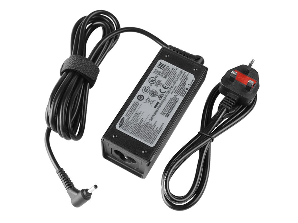 (image for) Genuine 19V 2.1A 40W Samsung 7 Spin 730QAA AC Adapter + Power Cord