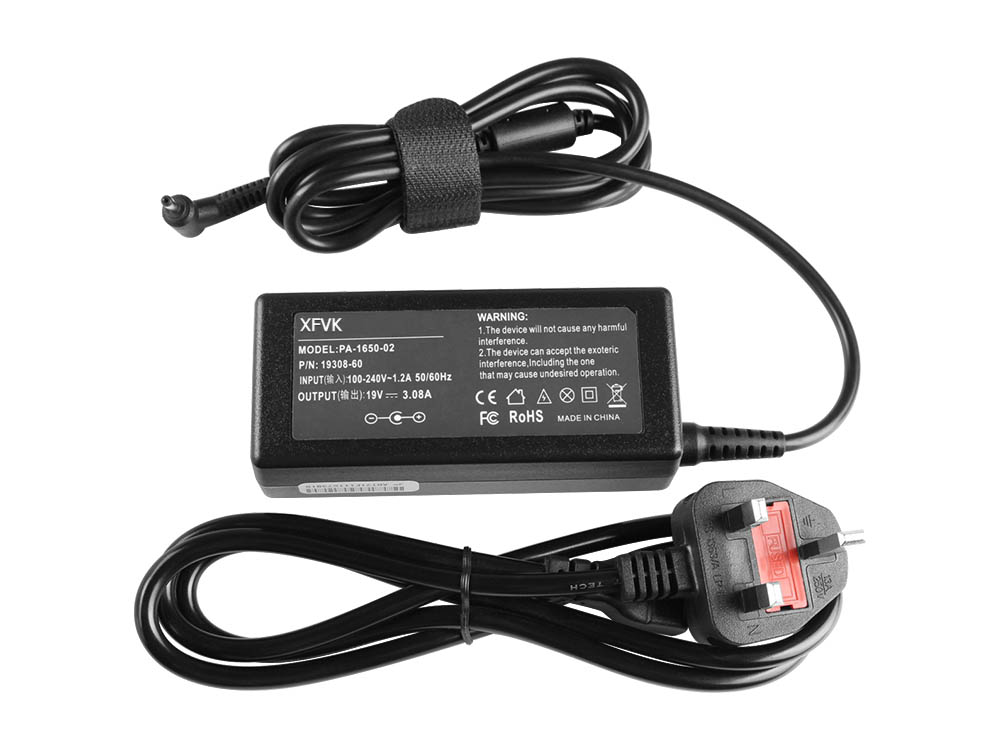 (image for) 60W XFVK Charger Replacement for B121-1A010F With Power Cord