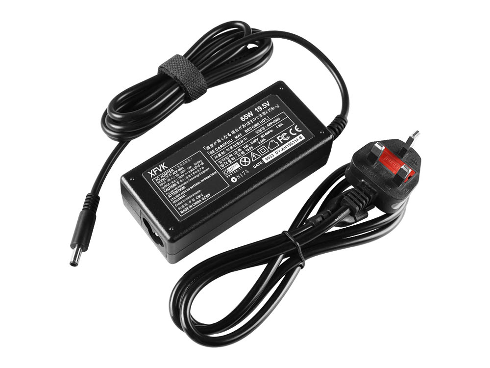 (image for) 65W XFVK Laptop Charger Replacement for 5415 P143G P143G002 With Power Cord