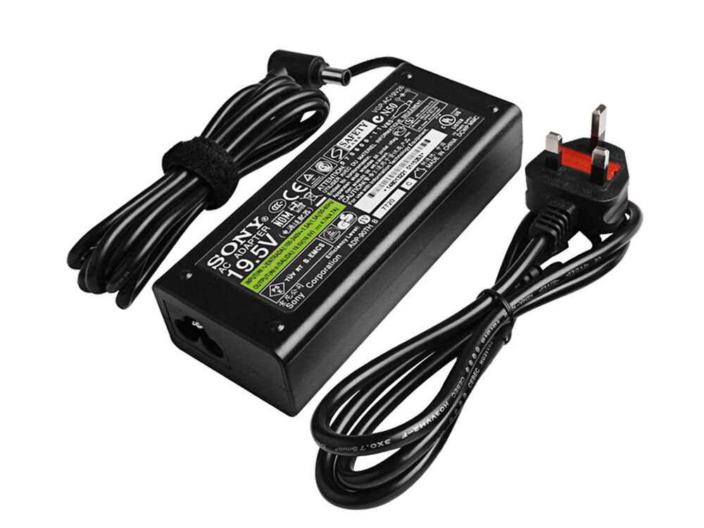 (image for) Genuine 19.5V 4.7A 90W Sony 149273215 149273213 AC Adapter + Power Cord