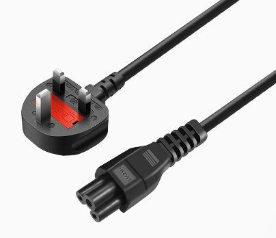 (image for) UK Plug Power Extend Cable Main Power Lead Cord 1m